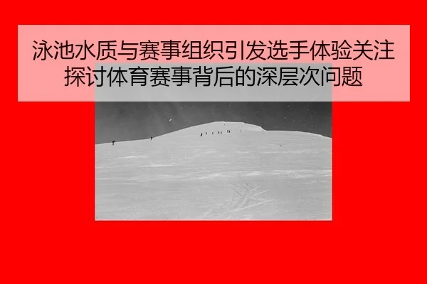 泳池水质与赛事组织引发选手体验关注探讨体育赛事背后的深层次问题